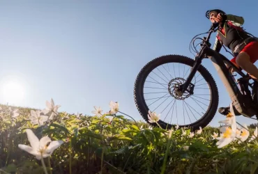 bicicleta elétrica vs. uma bicicleta normal